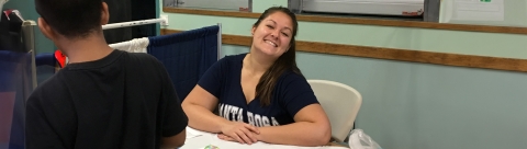 Cortney Schultz at North Bay Discovery Days